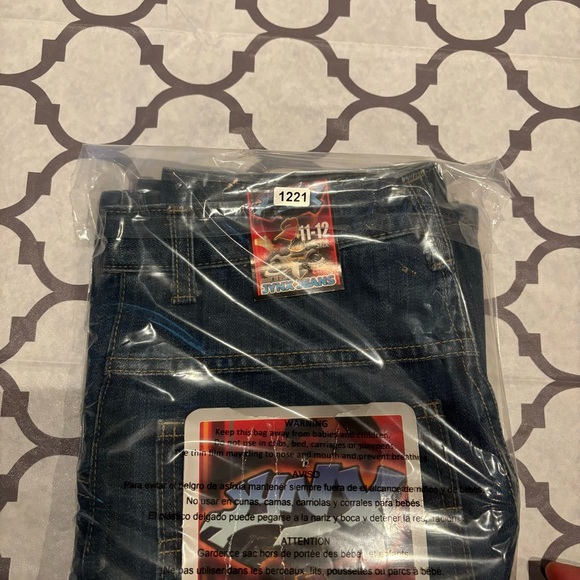 Vintage Jynx Jeans Kids 11-12 Made In USA Y2K Baggy Wide JNCO Skater Rare New - Picture 11 of 11